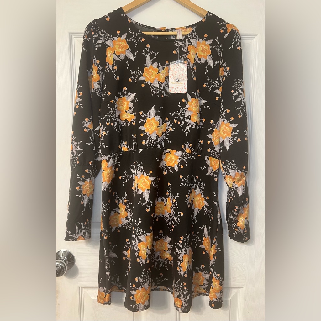 Free People Parker Floral Mini Dress Size 8 Nwt Boho Festival Cottagecore